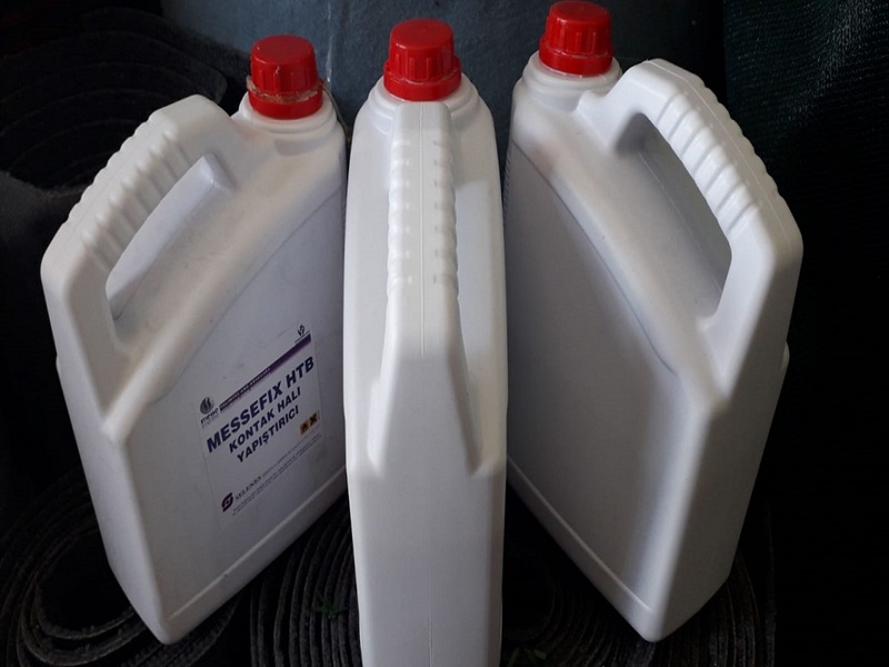 Çim halı yapıştırıcısı - Messefix HTB kontak halı yapıştırıcı bidon yapay çim zemin tutkalı İstanbul