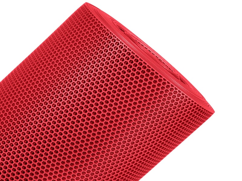kırmızı z mat paspas rulo delikli pvc toptan kaymaz kaplama İstanbul İstoç